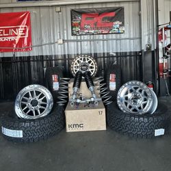 New Wheel,Tire,Suspensión Packages Available Perfect For Tacoma,Chevy,GMC And more!!