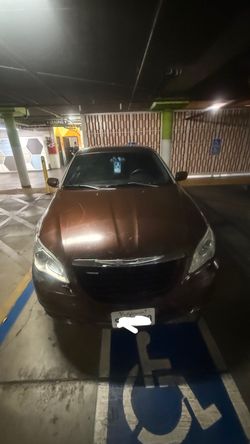 Burgundy 2013 Chrysler 200