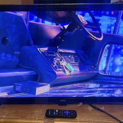 32 Inch HD Roku Tv W/ Stand And Remote 