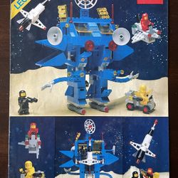 Vintage LEGO Building Instructions #6951  Robot Command Center
