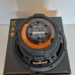 MEMPHIS ( 1 ) 10 INCH 2 OR 4 OHM SELECTABLE VOICE COIL CAR SUBWOOFER 600 WATTS