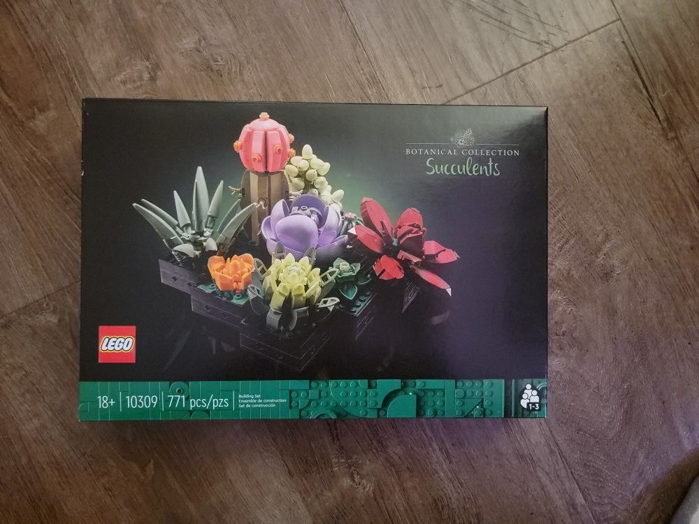 Botanical Collection Succulents Lego Set