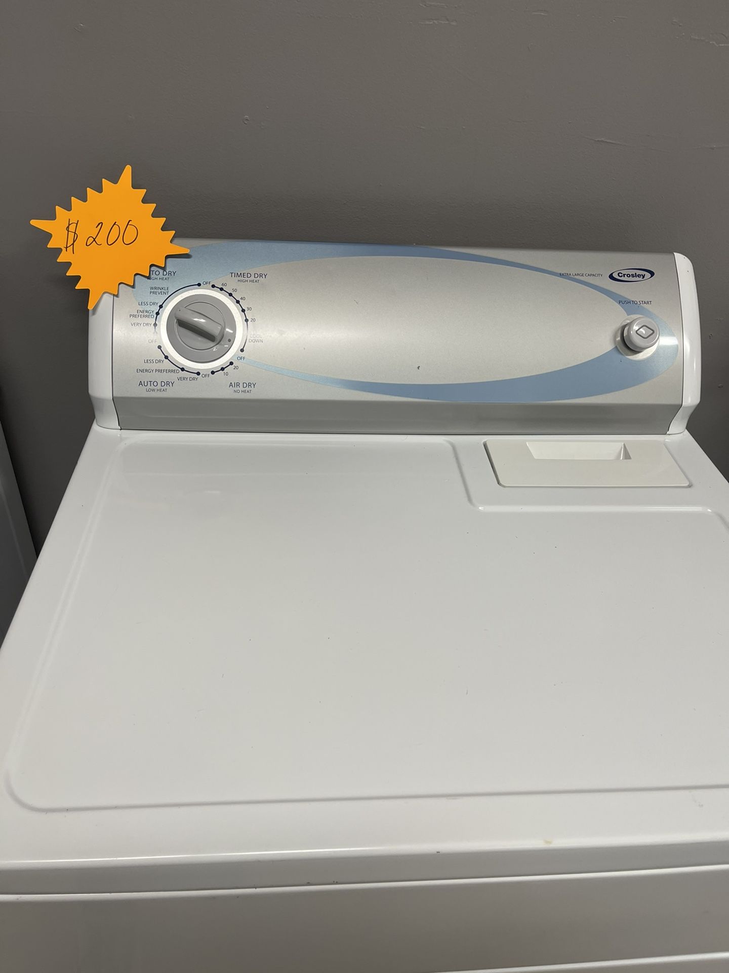 Crosley Dryer By Kenmore