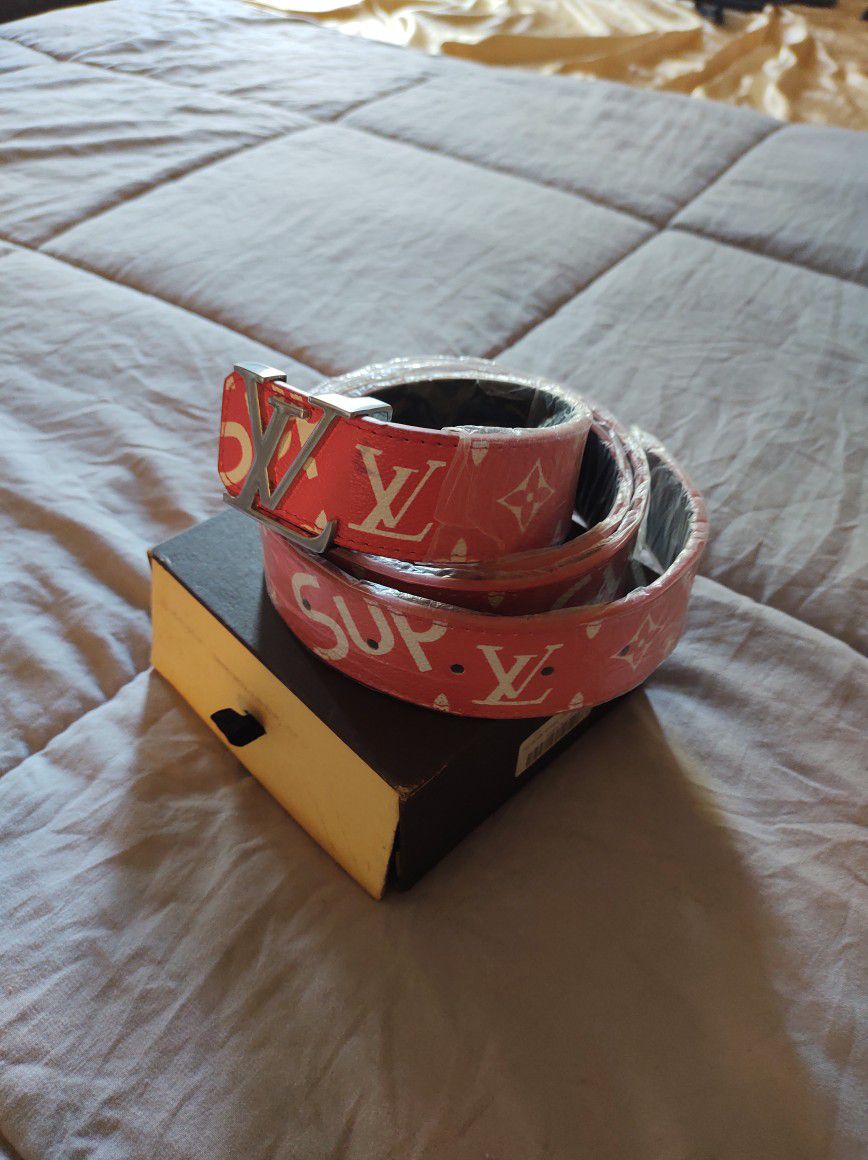 Brand New Louis Vuitton Supreme Belt for Sale in Highland, CA