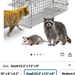 New Small Humane Animal Trap