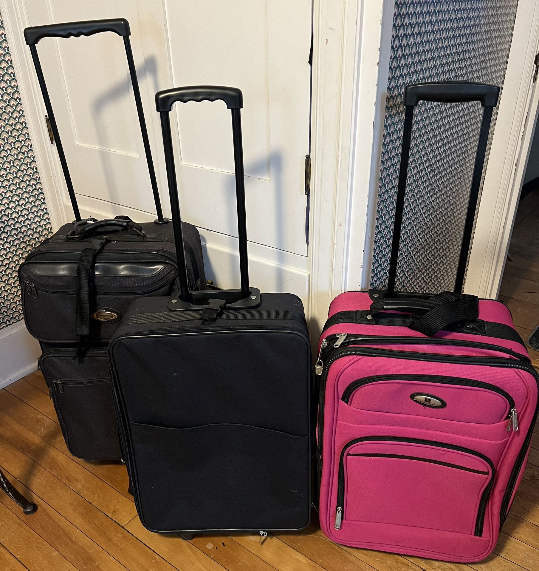 (3) Pieces of Rolling Luggage - Take 2 or All