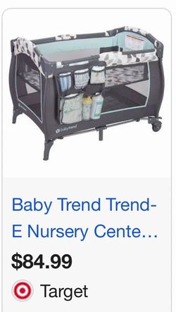 Baby Trend-E Nursery center/ Bassinet