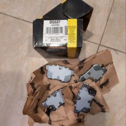 Duralast Gold DG537 Honda Civic / Accord rear brake pads