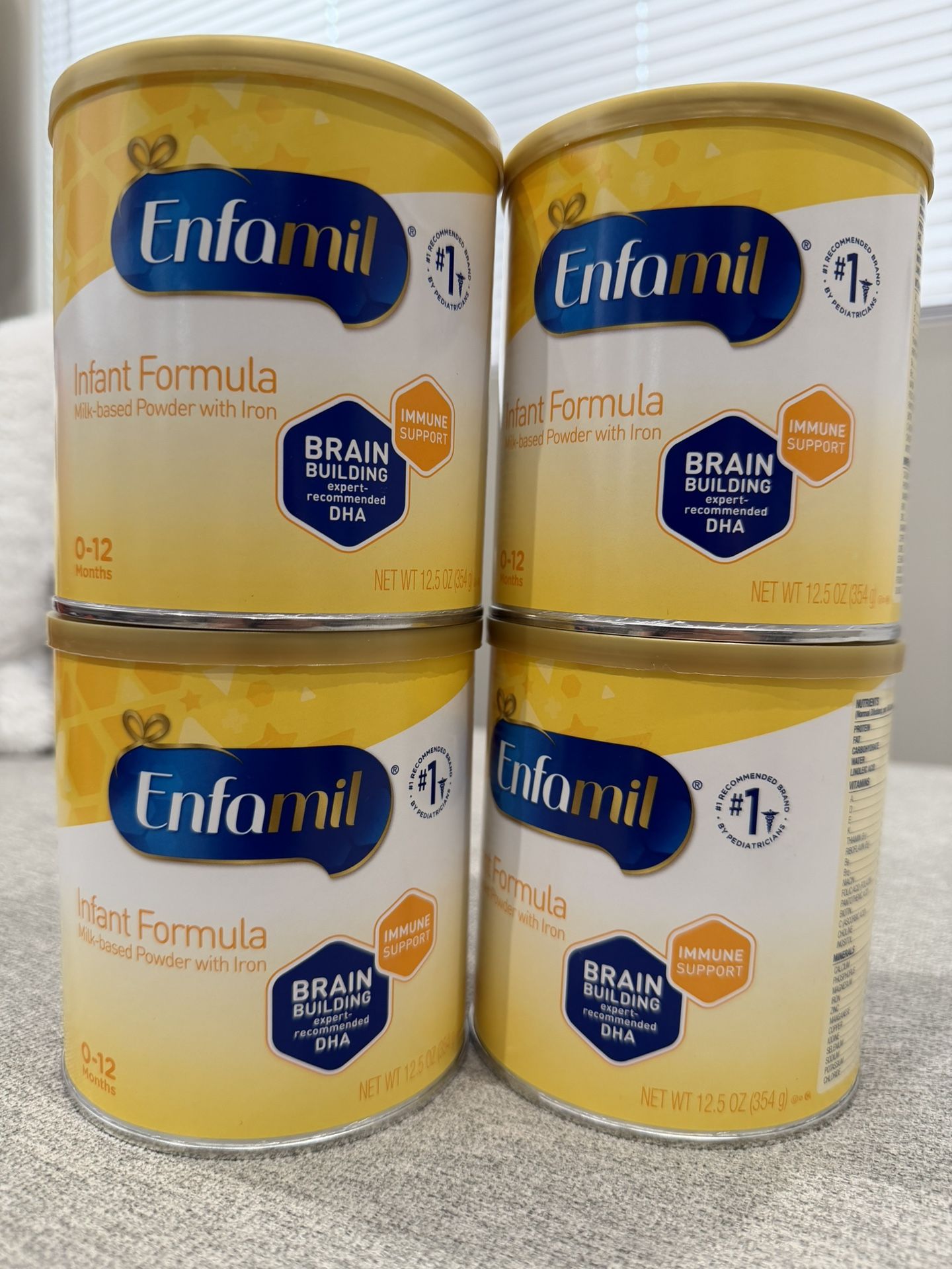 Enfamil Infant Formula 12.5 oz (4 Cans)
