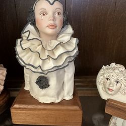 Handmade Porcelain Clown