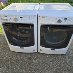 30 Days Warranty (Maytag Washer And Electric Dryer XL) I Can Help You With Free Delivery Within 10 Miles Distance 