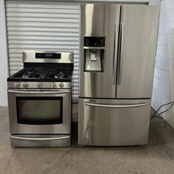  Fridge and  Stove  LG 