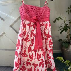 Seduction Pink Floral Sundress