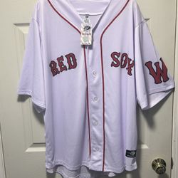 NWT Worcester Red Sox OT Sports 3XL White Jersey MILB Baseball Short Sleeve