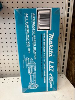 Makita new grinder brushless