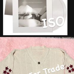 Taylor Swift Red Cardigan For Signed TTPD Vinyl 