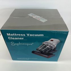 Bed Vacuum Cleaner 15Kpa Suction, UV Light, Dual Dust Cups Corded