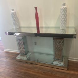 Mirrored Console Table 