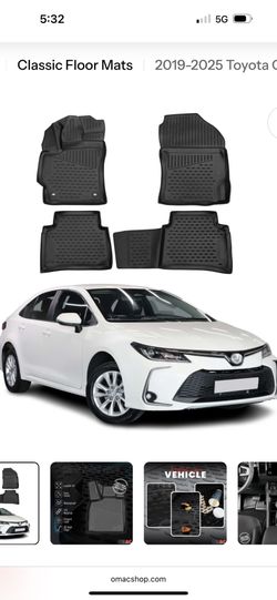 Tapetes Para Toyota Corolla Del 2019 Al 2025