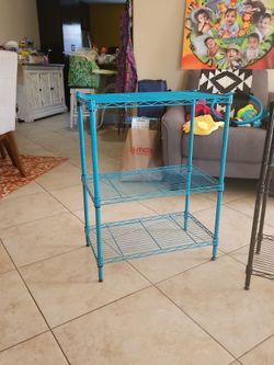 Small metal rack
