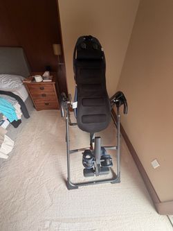 Inversion Table with Padded Backrest