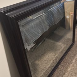 Large  56 3/4” x  45” hanging Mirror