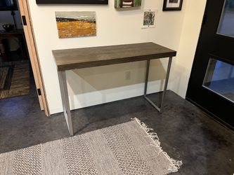 Small Table With Metal Legs