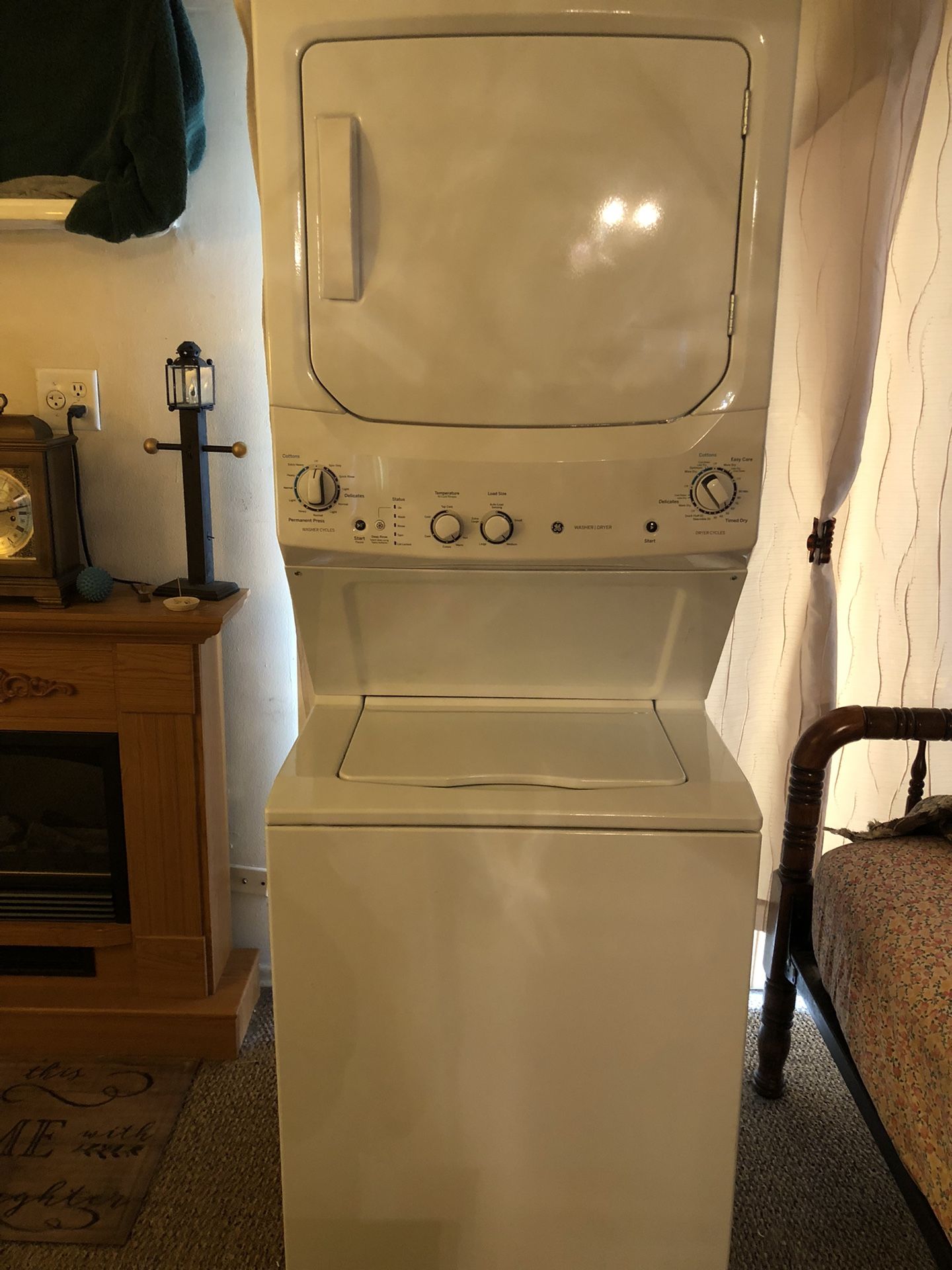GE Stackable Washer & Dryer