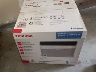 Window AC Toshiba 10,000 BTU 450sqft