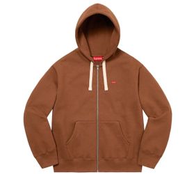NIB Supreme Small Box Zip Up Hoodie Sz Med