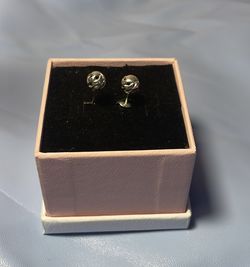 Cute 925 silver earrings new