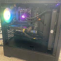 Skytech Gaming Blaze 3.0 Gaming PC Desktop - INTEL Core i7 11700F 2.5 GHz, RTX 3060 Ti, 1TB NVME SSD, 16G DDR4 3200, 600W GOLD PSU, AC Wi-Fi, Windows 