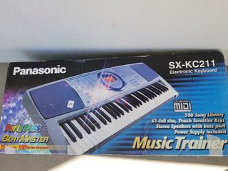 Panasonic SX-KC211 SUPER Sound! 61-Key Touch-Sensitive Keyboard IN