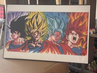 Dragon ball z original art
