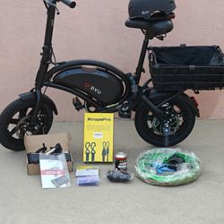 Moving sale! DYU Ebikes for Adults,14 Inch Foldable Adult Electric Bicycle