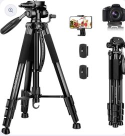 JOILCAN Phone Tripod H65 Camera Tripod Stand for iPhone iPad