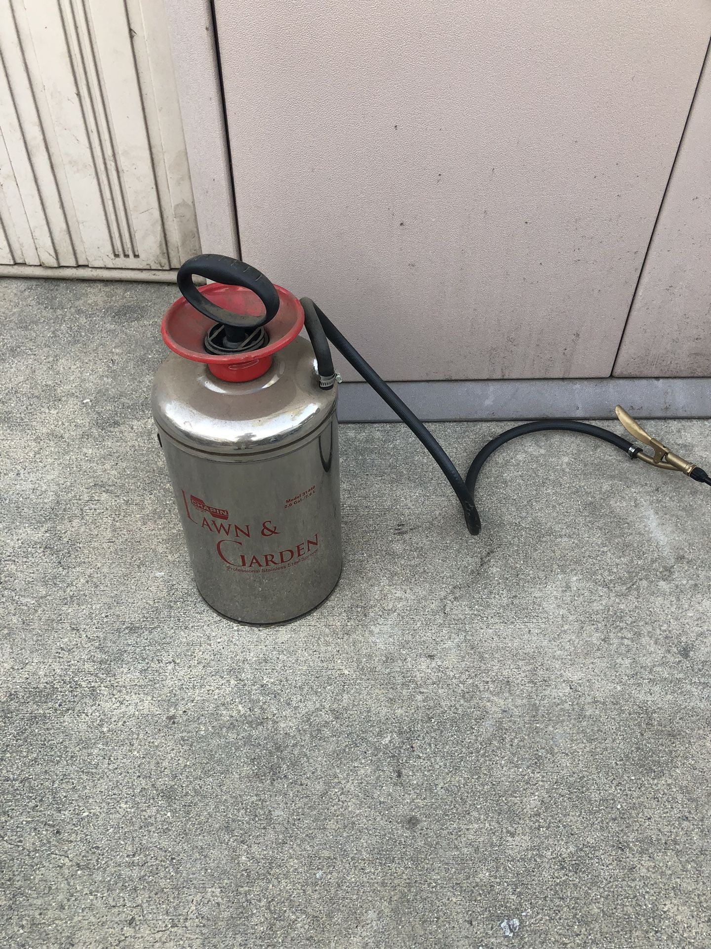 Chapin Lawn & Garden Sprayer 2 Gal Stainless Steel 31440