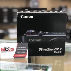 Canon G7X Mk II 