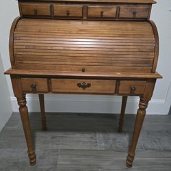 Antique Roll Top Desk
