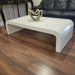 Mid-Century Modern waterfall shape coffee table