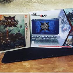 Monster Hunter Generations 3DS XL ( Slightly Used CIB)
