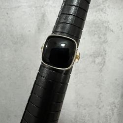 Onyx sterling silver 925 size 6 ring