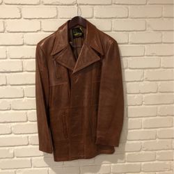 Vintage Mens Leather Jacket