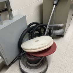 Minuteman floor cleaner, Scrubber - Polisher 