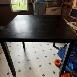 Black High Table 