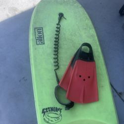 Board And Fins 