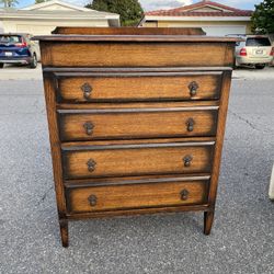 Antique Tall Dresser 