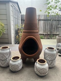 Pottery Barn Candle Holders