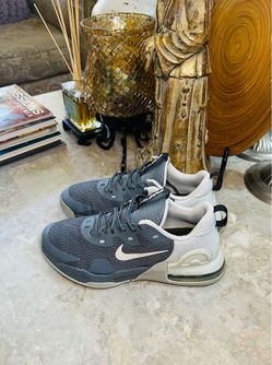 Men’s Nike Air Max Alpha Trainer 5 Cool Grey White Sneakers DM0829-007 Size 10US