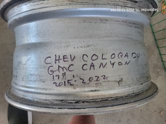 2015-2022 Chev Colorado/GMC Canyon 17" Rims OEM